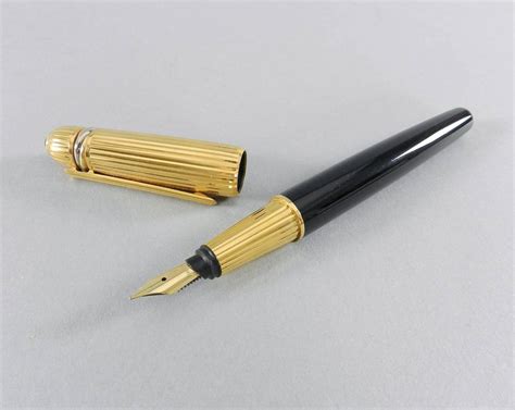 cartier pasha fountain pen|cartier pen refill.